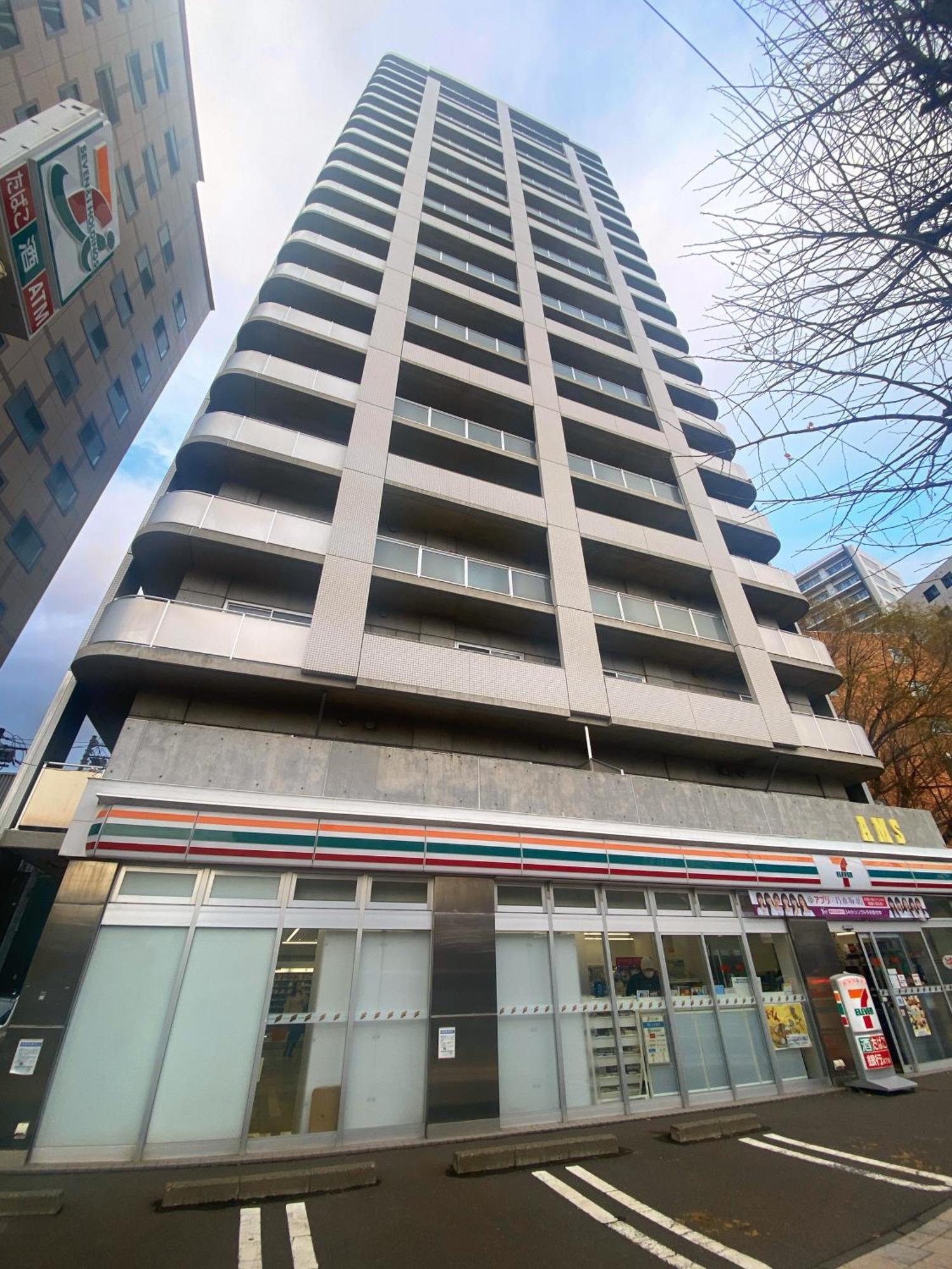 公寓 Nakajima Park Ams Tower Nakajima 16f 札幌